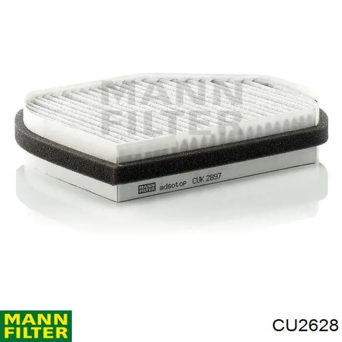 Купить CU2628 Mann-Filter Фильтр салона угольный