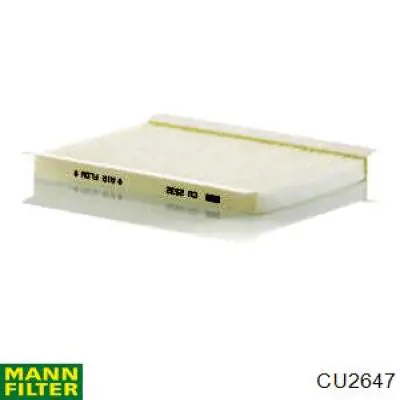 Фильтр салона CU2647 Mann-Filter