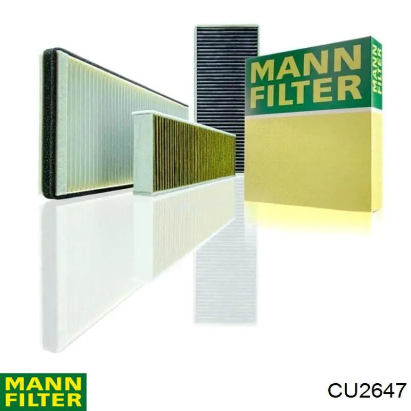 Воздушный фильтр салона Mann-Filter CU2647