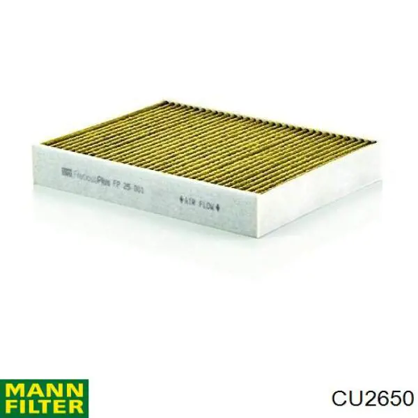 Воздушный фильтр салона Mann-Filter CU2650
