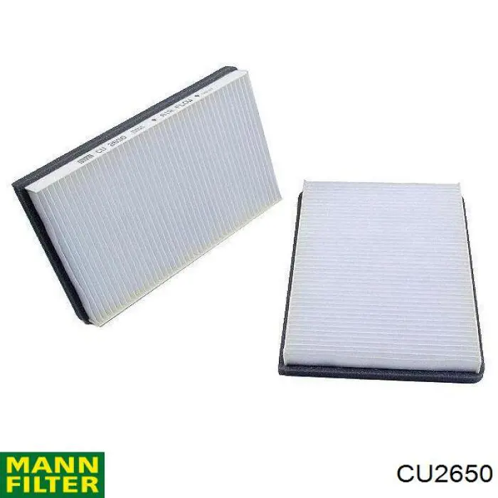 Filtro de habitáculo CU2650 Mann-Filter