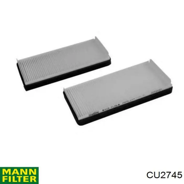 Фильтр воздушный отопителя Mann-Filter CU2745 цена, от 6.05 USD