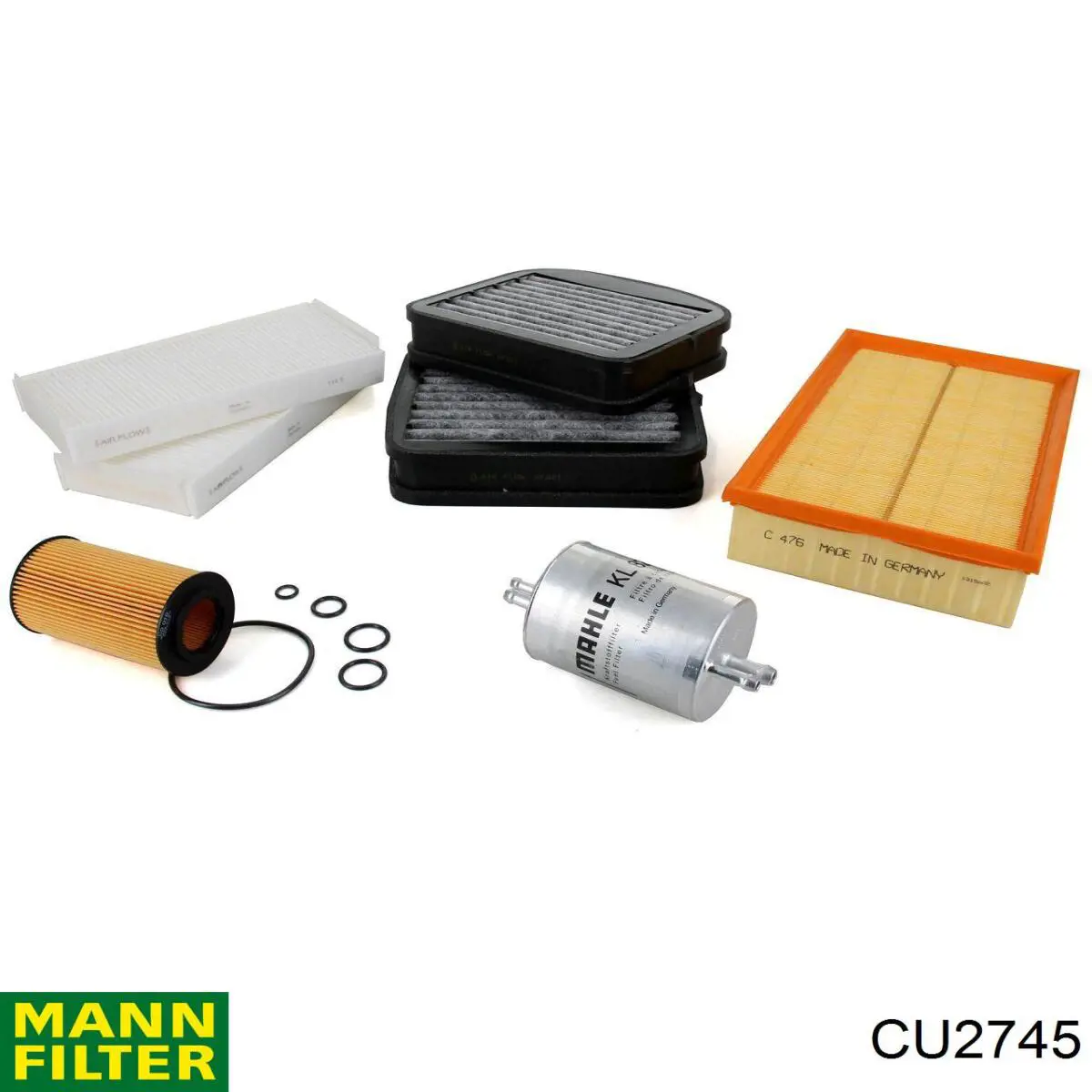 CU2745 Mann-Filter Внутрисалонный фильтр