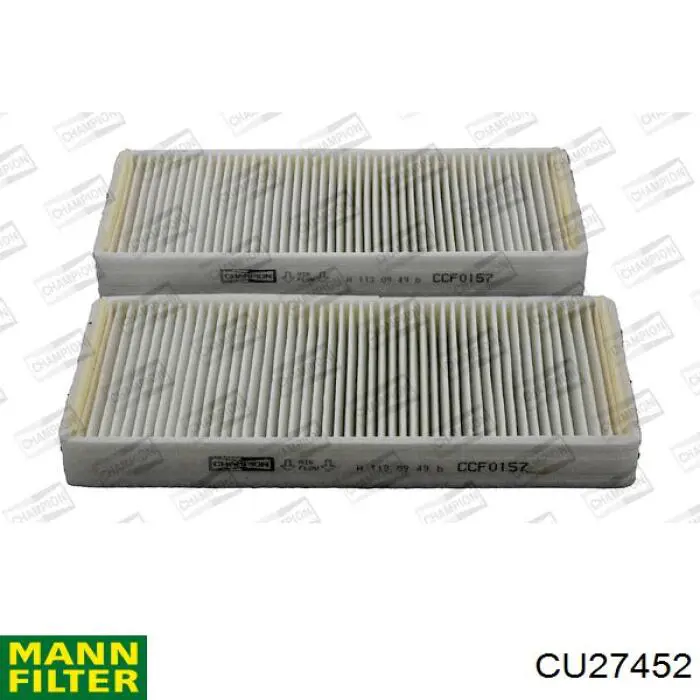 Фильтр воздушный отопителя Mann-Filter CU27452 цена, от 11.53 USD