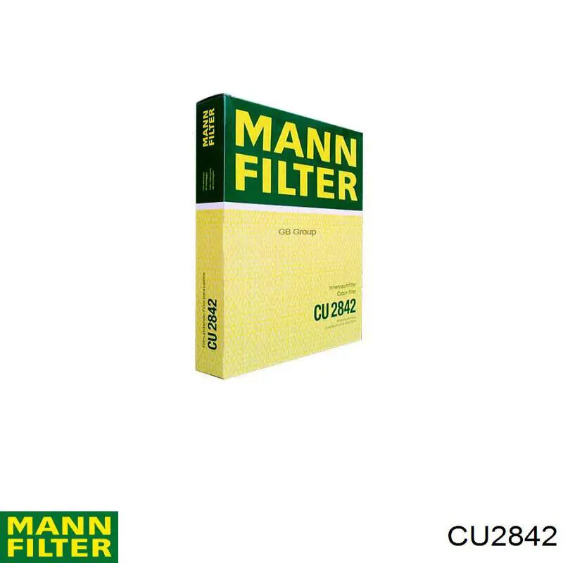 Filtro de habitáculo CU2842 Mann-Filter