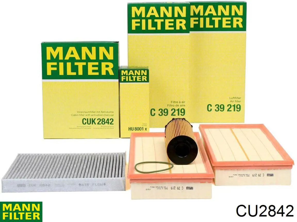 Фильтр салона CU2842 Mann-Filter