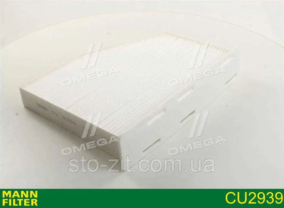 Фильтр салона CU2939 Mann-Filter