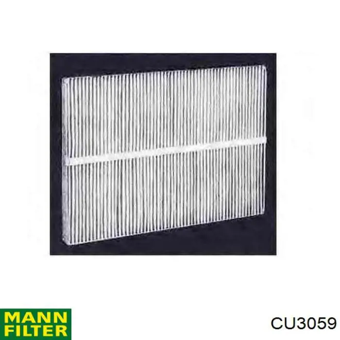 Фильтр воздушный отопителя Mann-Filter CU3059 цена, от 7.46 USD