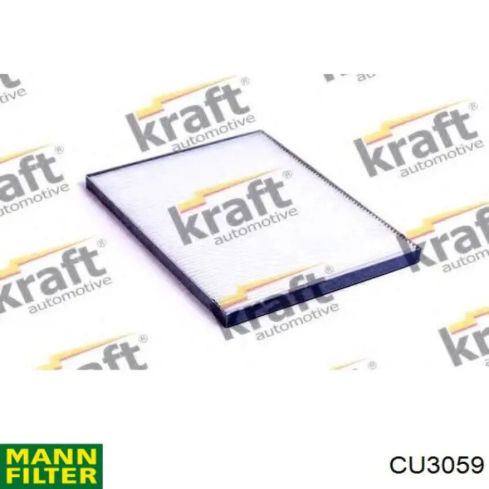 Купить CU3059 Mann-Filter Фильтр салона угольный
