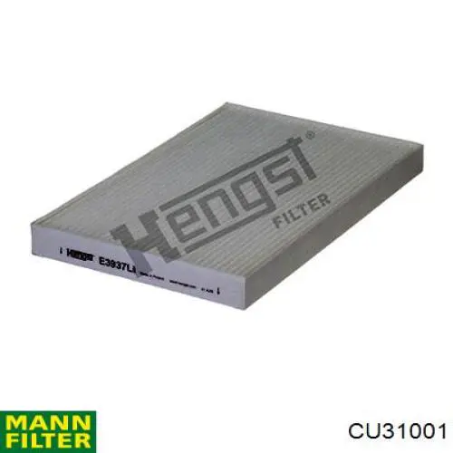 Filtro de habitáculo CU31001 Mann-Filter