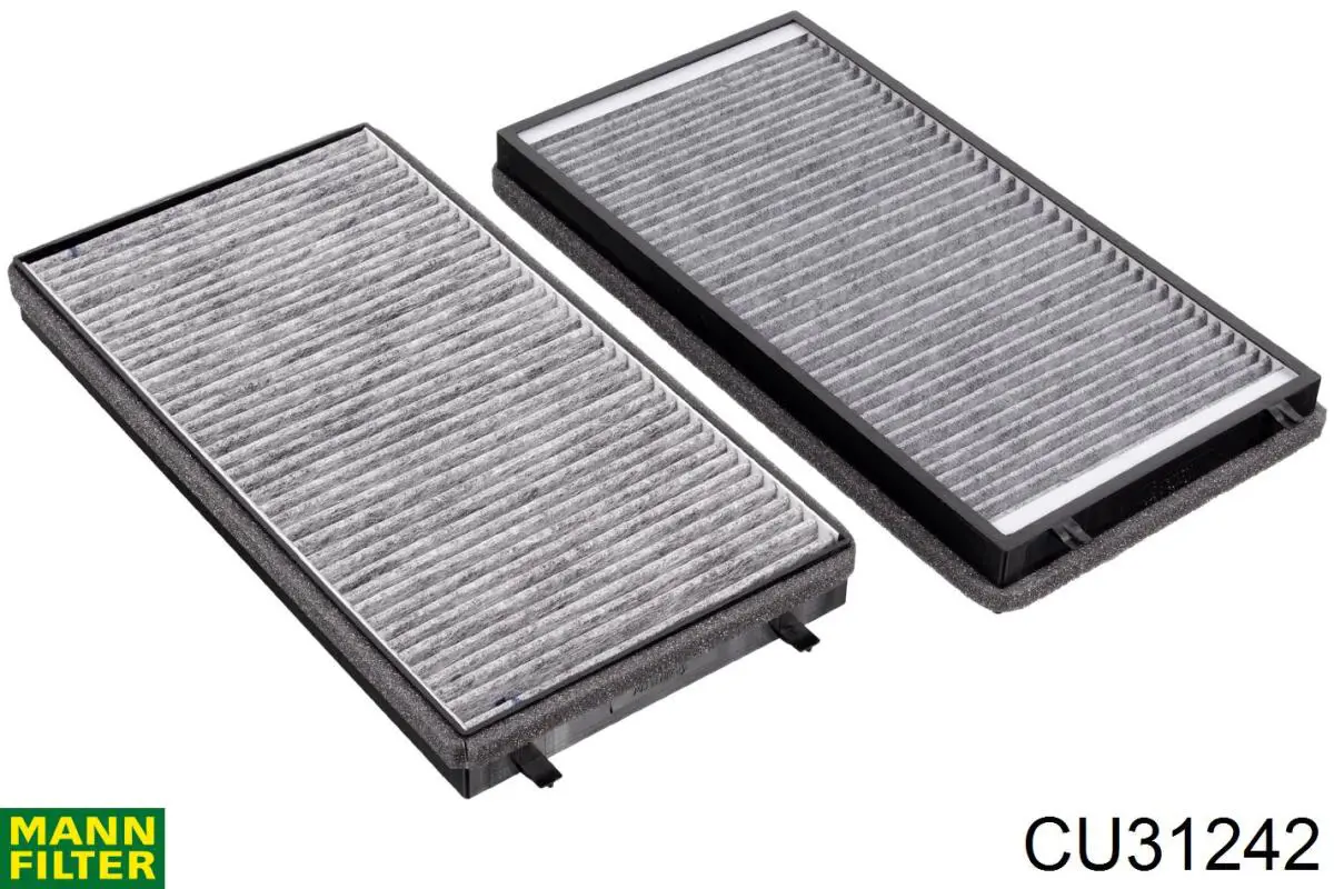 Купить CU31242 Mann-Filter Фильтр салона угольный