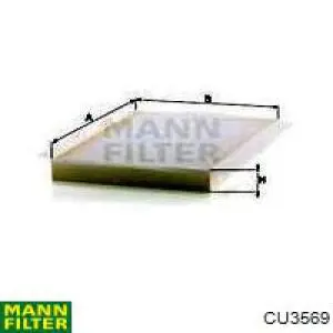 Фильтр воздушный отопителя Mann-Filter CU3569 цена, от 13.38 USD