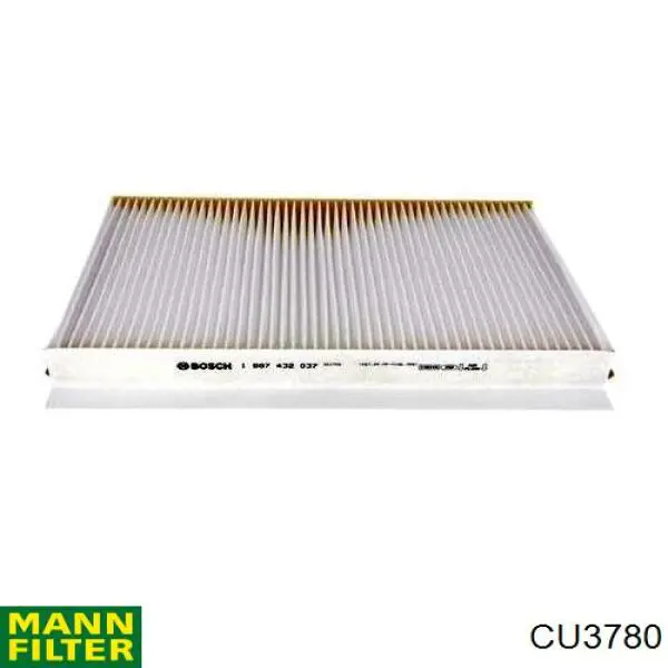 Купить CU3780 Mann-Filter Фильтр салона угольный
