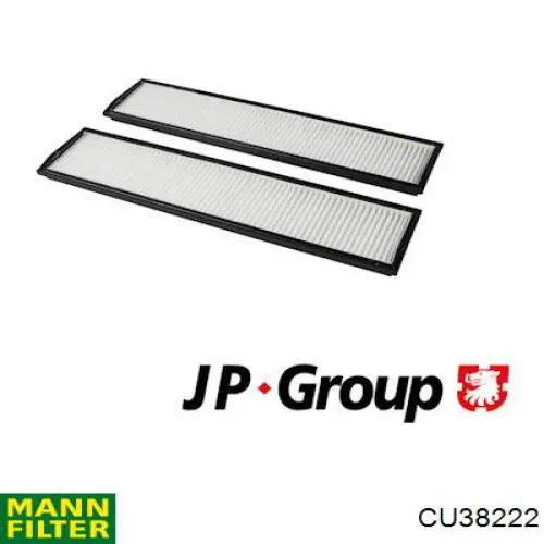 Фильтр воздушный отопителя Mann-Filter CU38222 цена, от 44.19 USD