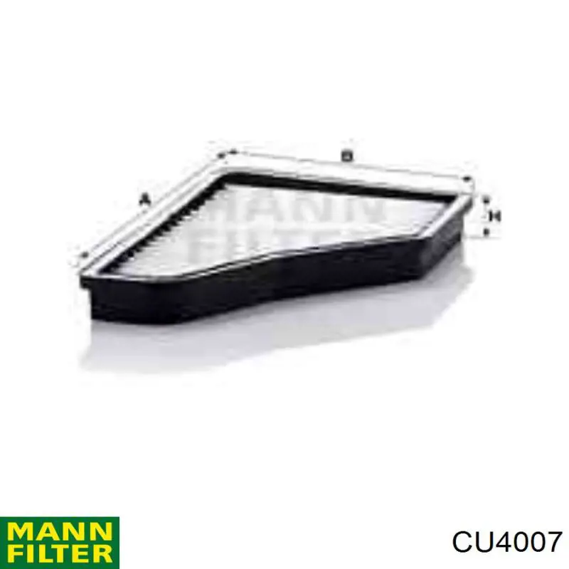 CU4007 Mann-Filter фильтр салона