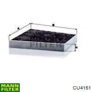 Фильтр салона CU4151 Mann-Filter