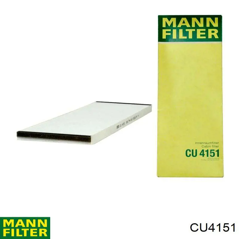 Воздушный фильтр салона Mann-Filter CU4151