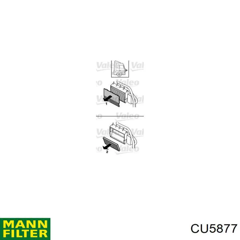 M119005 Denckermann Внутрисалонный фильтр