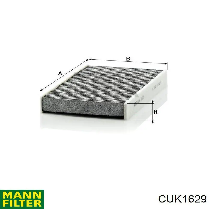 CUK 1629 Mann-Filter фильтр салона