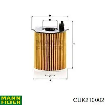 Фильтр салона Mann-Filter CUK210002
