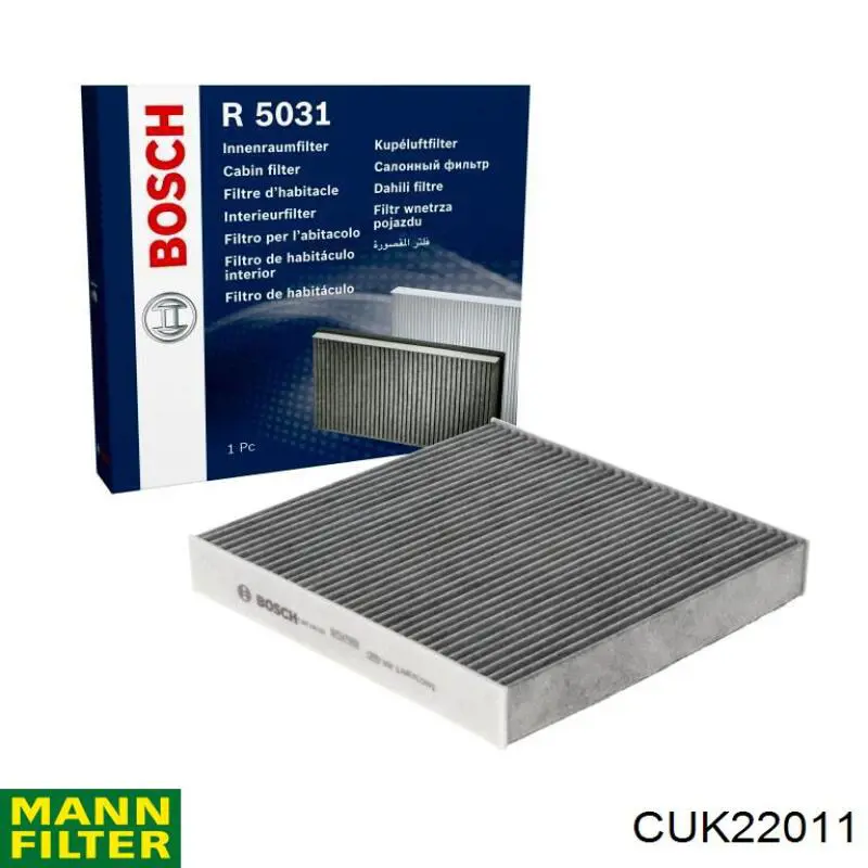Фильтр салона CUK22011 Mann-Filter