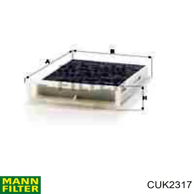 CUK2317 Mann-Filter фильтр салона
