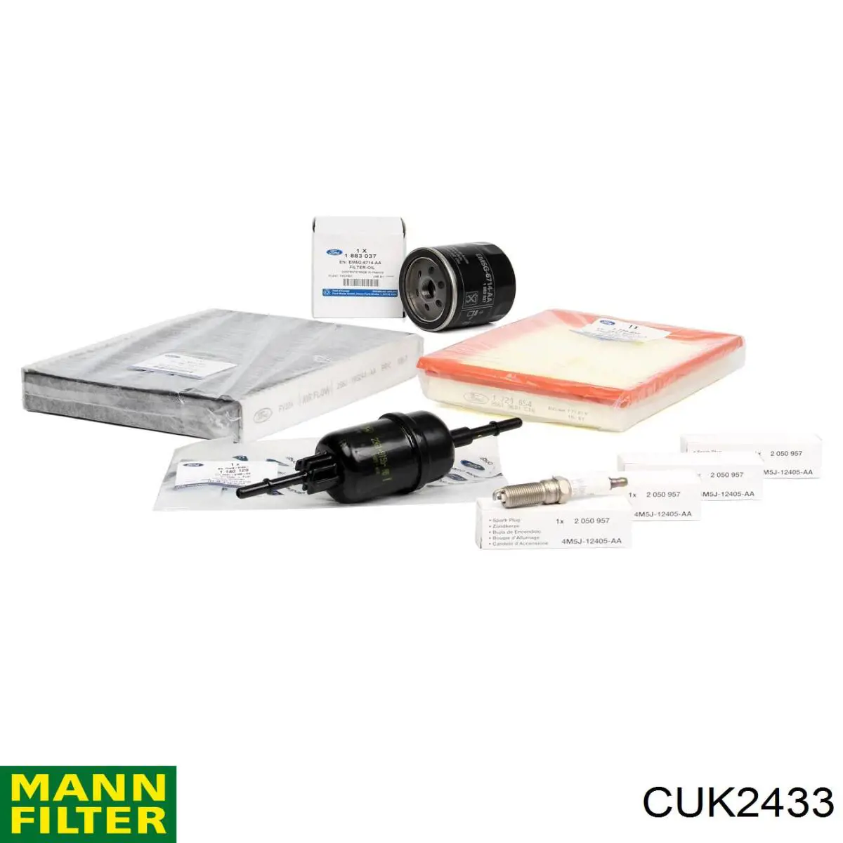 Фильтр воздушный отопителя Mann-Filter CUK2433 цена, от 5.77 USD