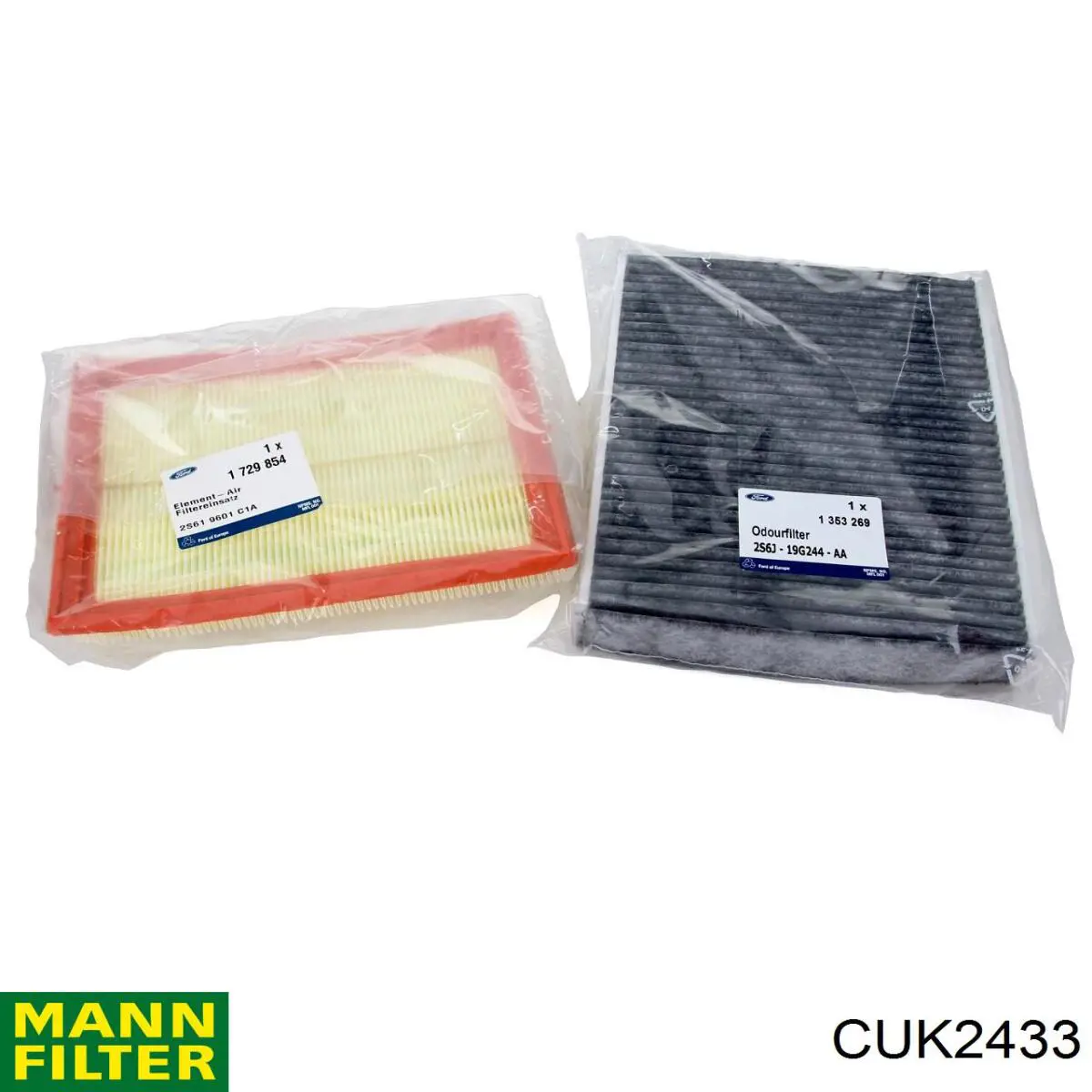 Купить CUK2433 Mann-Filter Фильтр салона угольный