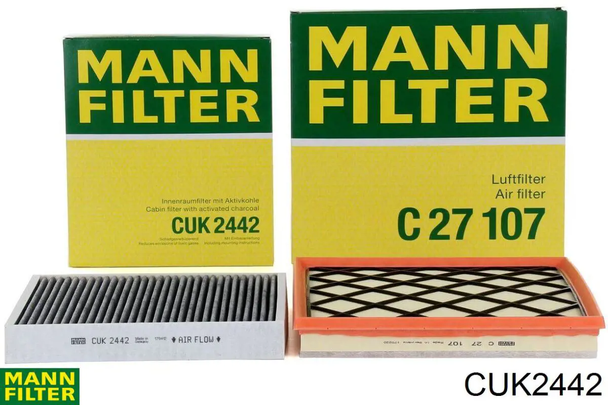 Filtro de habitáculo CUK2442 Mann-Filter