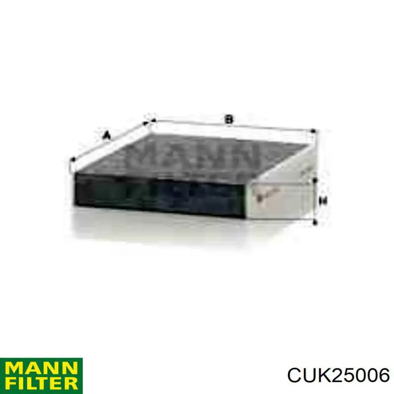 Filtro de habitáculo CUK25006 Mann-Filter