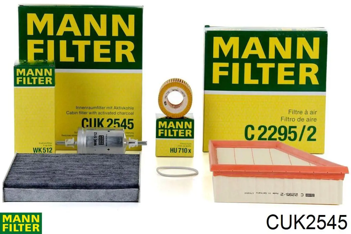 Filtro de habitáculo CUK2545 Mann-Filter