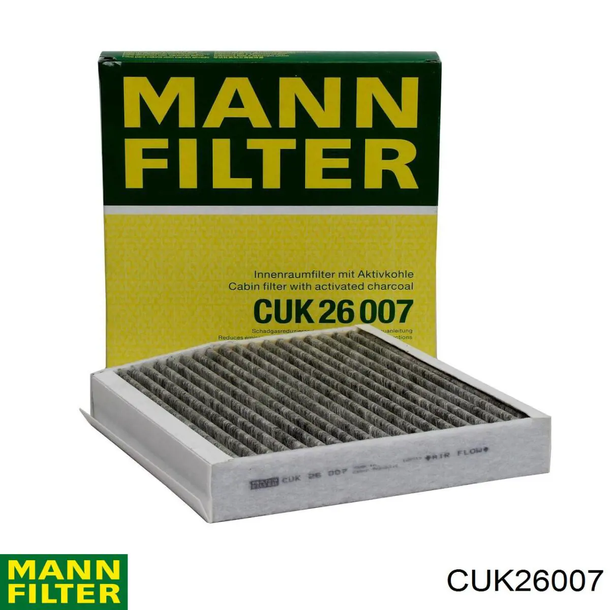 Filtro de habitáculo CUK26007 Mann-Filter