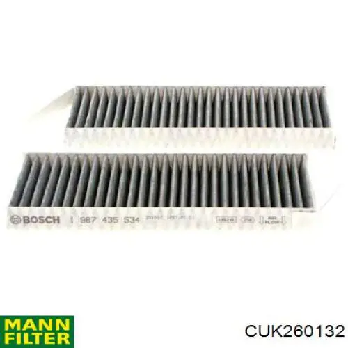 Filtro de habitáculo CUK260132 Mann-Filter