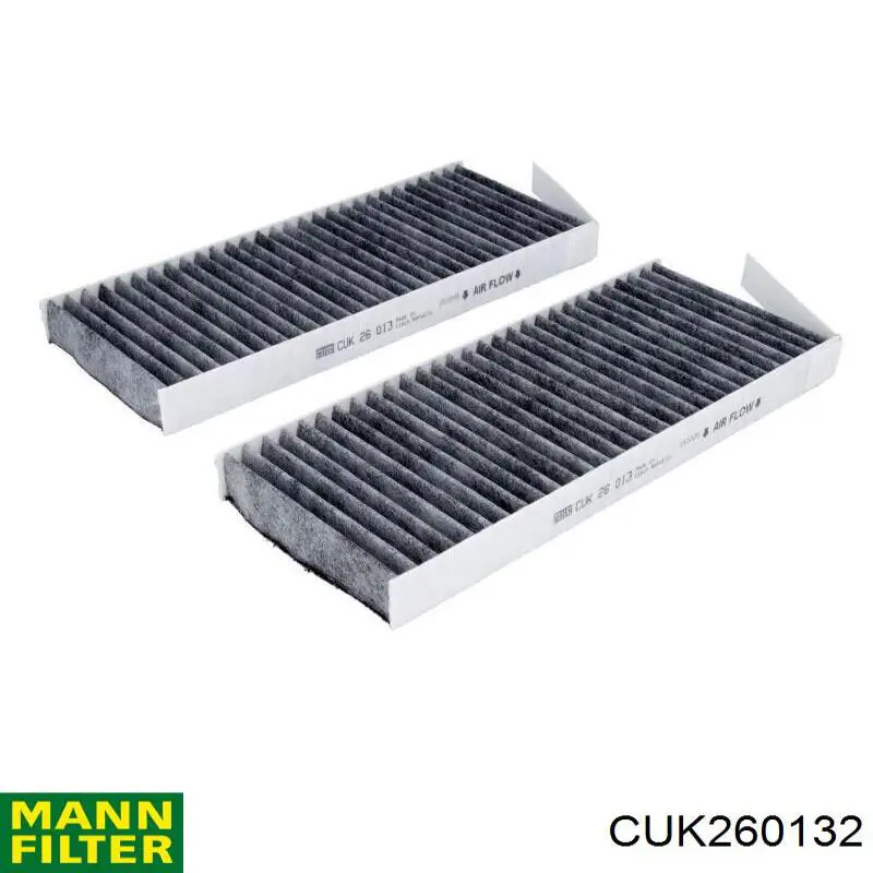 Фильтр салона CUK260132 Mann-Filter