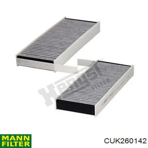 Купить CUK260142 Mann-Filter Фильтр салона угольный