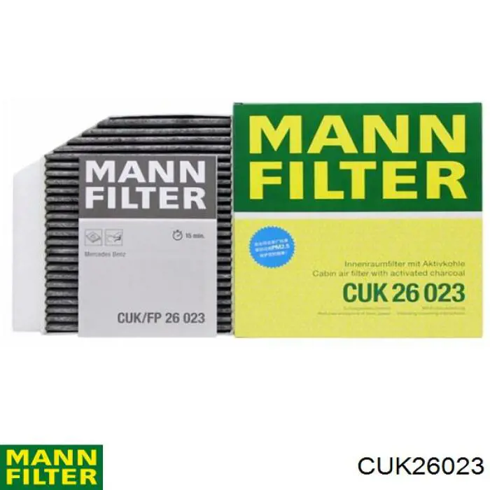 Filtro de habitáculo CUK26023 Mann-Filter