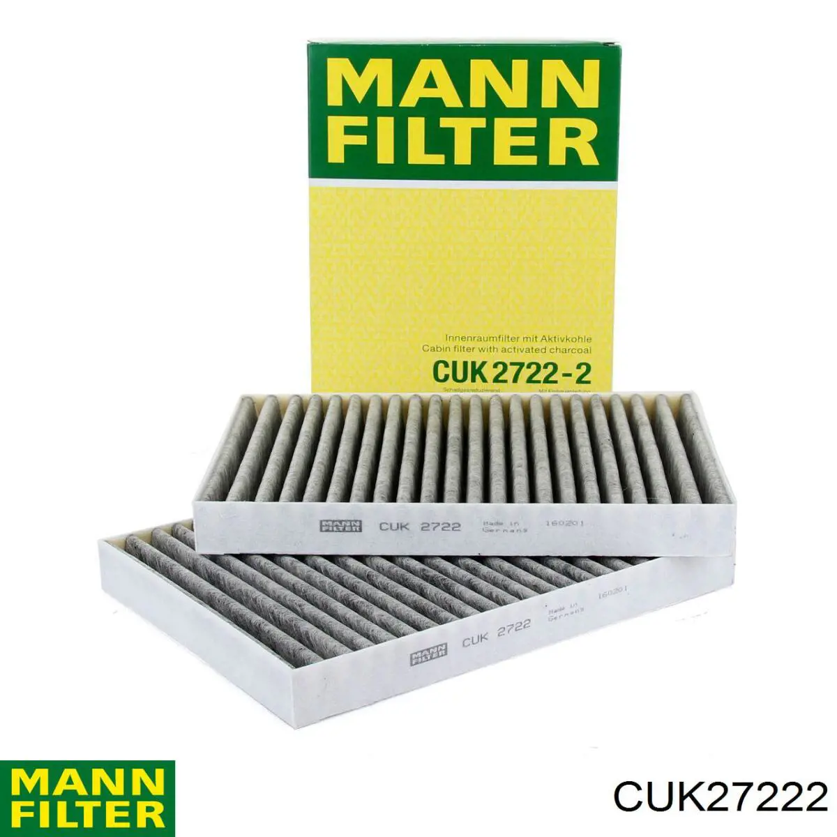 Фильтр салона Mann-Filter CUK27222