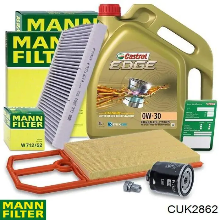 Воздушный фильтр салона Mann-Filter CUK2862