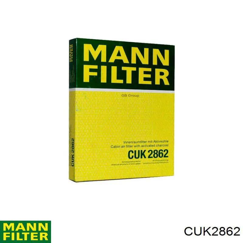 CUK2862 Mann-Filter Внутрисалонный фильтр