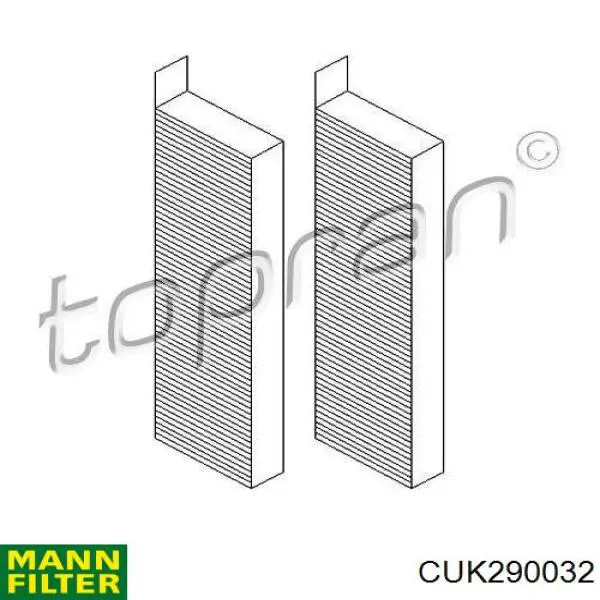 Фильтр воздушный отопителя Mann-Filter CUK290032 цена, от 14.25 USD