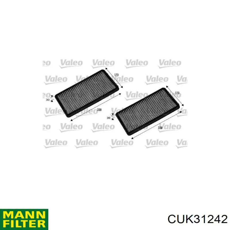 Воздушный фильтр салона Mann-Filter CUK31242