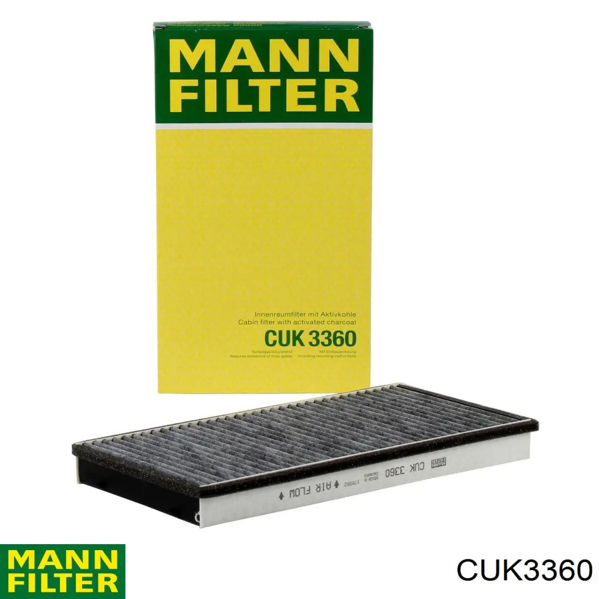 Фильтр салона CUK3360 Mann-Filter