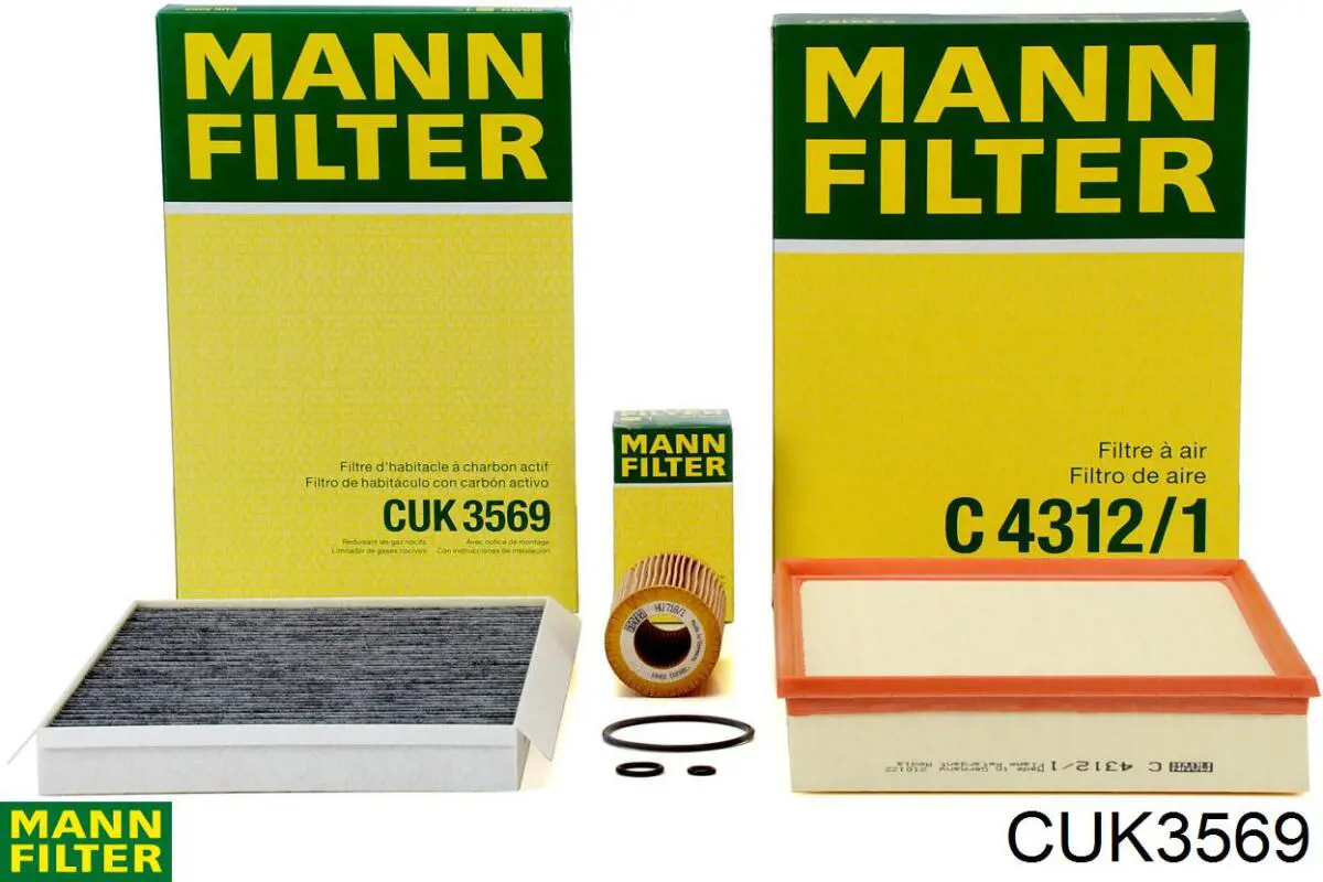 CUK3569 Mann-Filter фильтр салона
