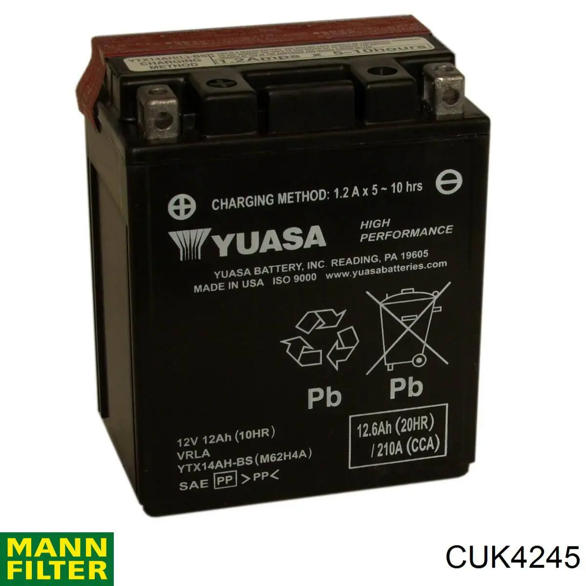 Воздушный фильтр салона Mann-Filter CUK4245
