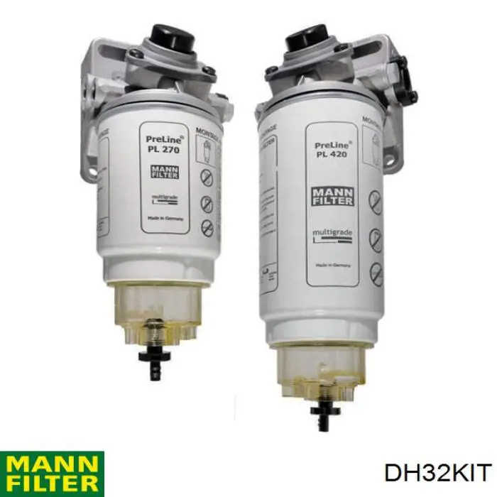 Блок подогрева топлива Mann-Filter DH32KIT цена, от 157.43 USD
