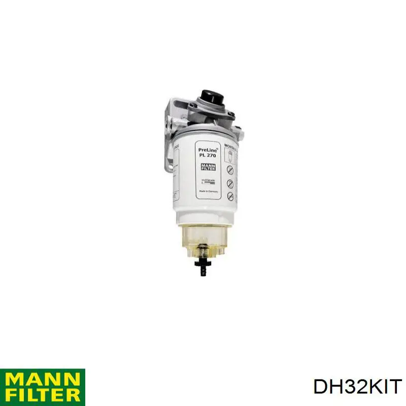 DH32KIT Mann-Filter unidade de aquecimento de combustível