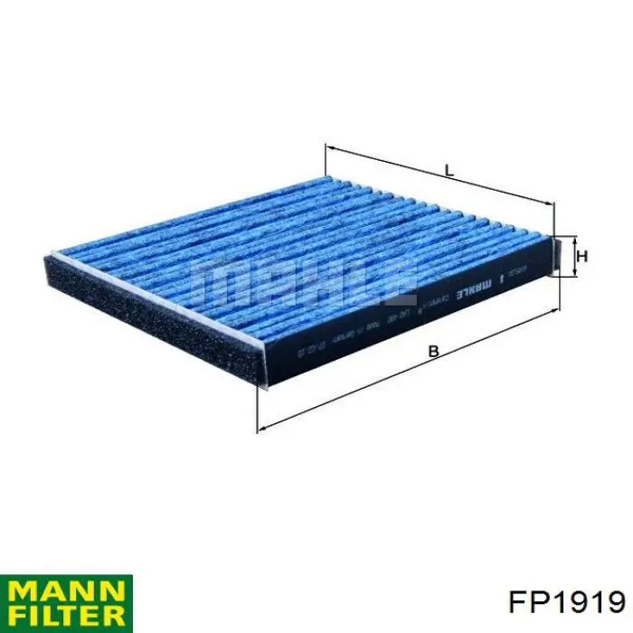 FP1919 Mann-Filter Внутрисалонный фильтр