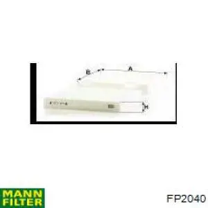 Фильтр салона FP2040 Mann-Filter