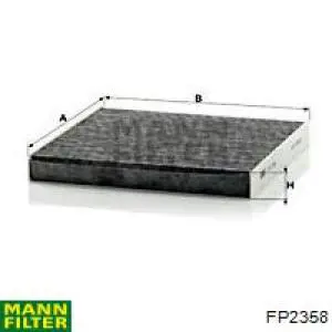 Воздушный фильтр салона Mann-Filter FP2358