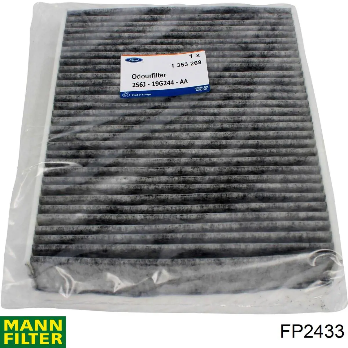 Фильтр воздушный отопителя Mann-Filter FP2433 цена, от 4.09 USD